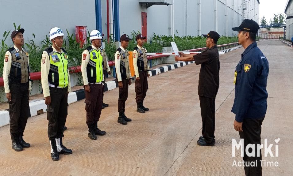 Apel pagi bersama supervisor